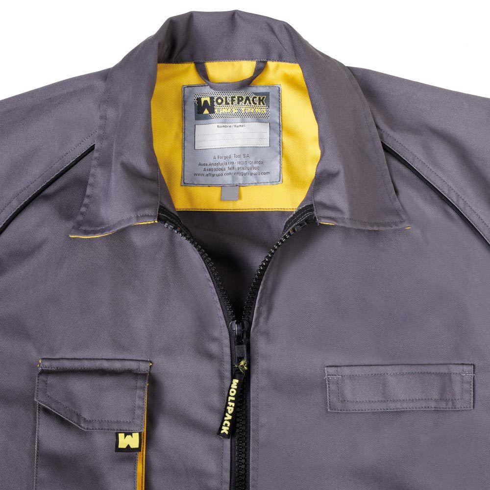 Chaqueta de Trabajo Gris/Amarillo 5 